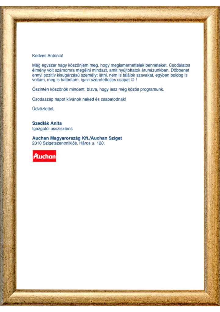 Az út a boldogsághoz elismerés